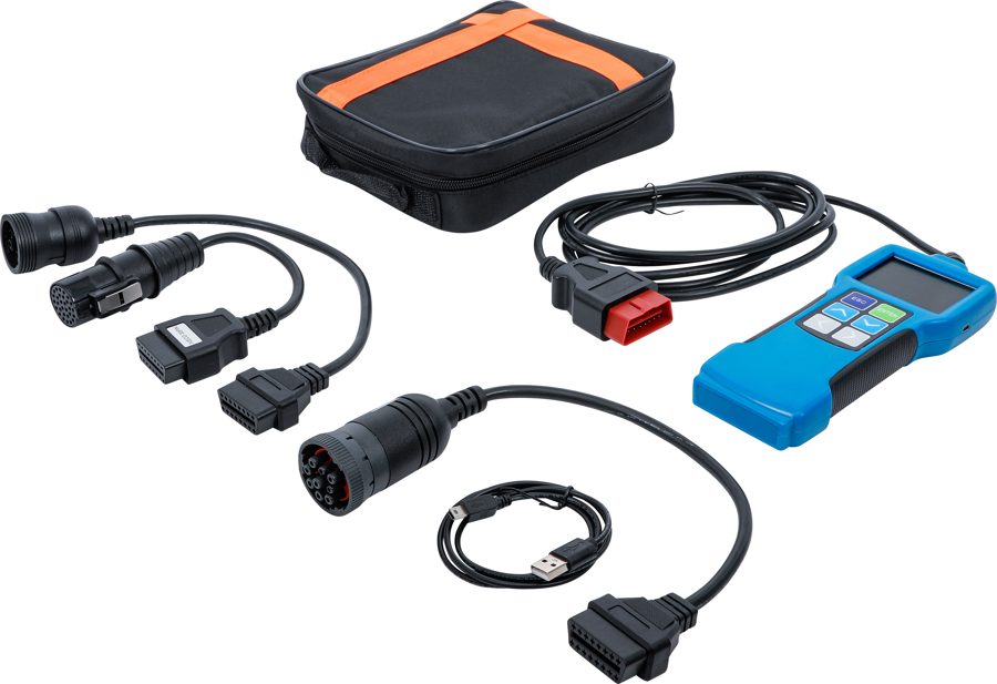 OBD 2 (EOBD) kļūdu diagnostikas ierīce | kravas automašīnām