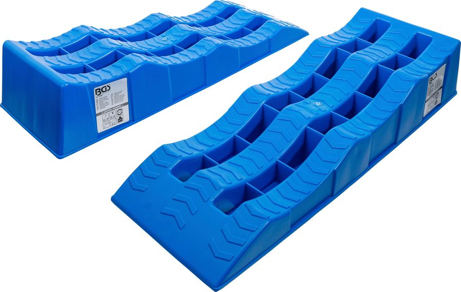 Piekļuves rampas komplekts | plastmasa | ar 3 piekļuves augstumiem | 2 gab.