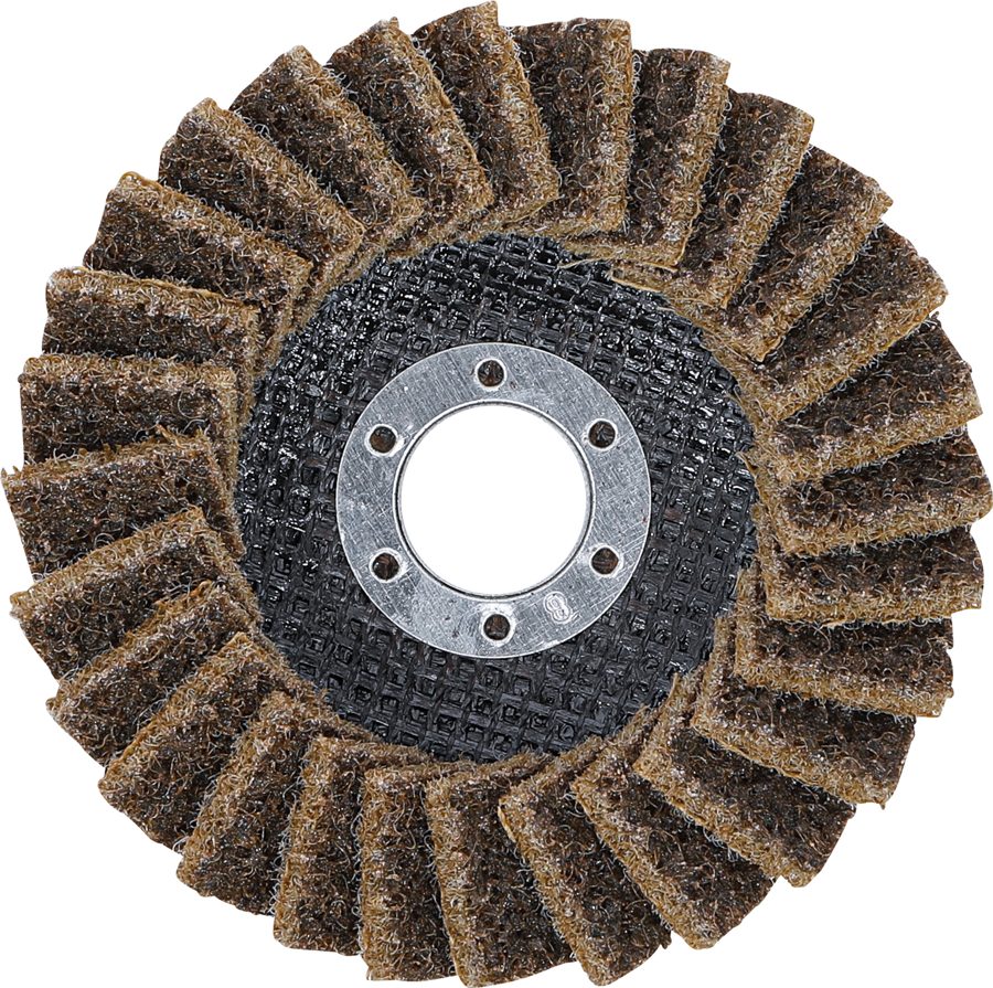 Ventilatora slīpēšanas disks | vilna | Ø 115 mm | 80 smiltis