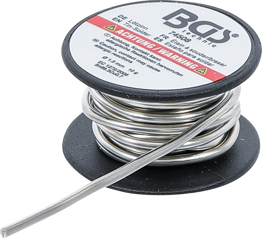 lodēt | uz ruļļa | bezsvina | Ø 1,5 mm | 10g