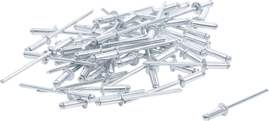 Blindnieten Sortiments | Ø 3,2 mm | 50 vienību