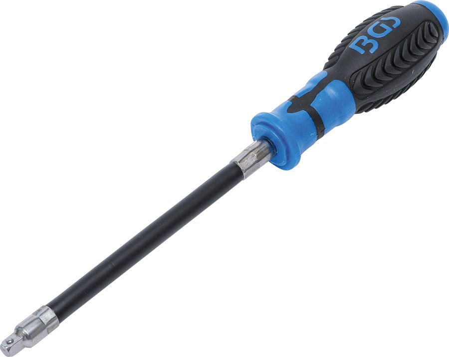 Skrūvgriezis ar elastīgu vārpstu | Ārējais kvadrāts 6,3 mm (1/4 collas)