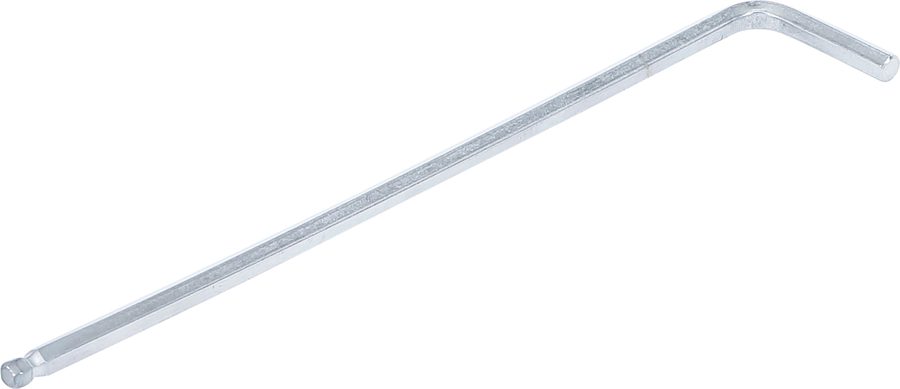 L veida atslēga | īpaši garš | Sešstūra ligzda / Sešstūra ligzda ar lodveida galvu 4 mm