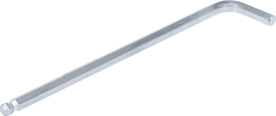 L veida atslēga | īpaši garš | Sešstūra ligzda / Sešstūra ligzda ar lodveida galvu 8 mm