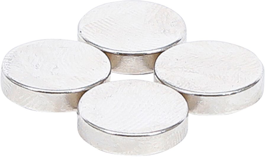 Magnētu komplekts | īpaši spēcīgs | Ø 12 mm | 4 gab.