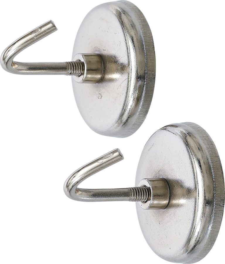 Magnētiskais āķis | apaļš | Ø 34 mm | 2 gab. | 3,5 kg