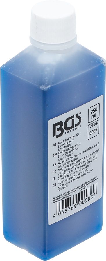 Kontrastviela noplūdes detektoriem/noplūžu pārbaudītājiem | 250 ml | 8037. pantam