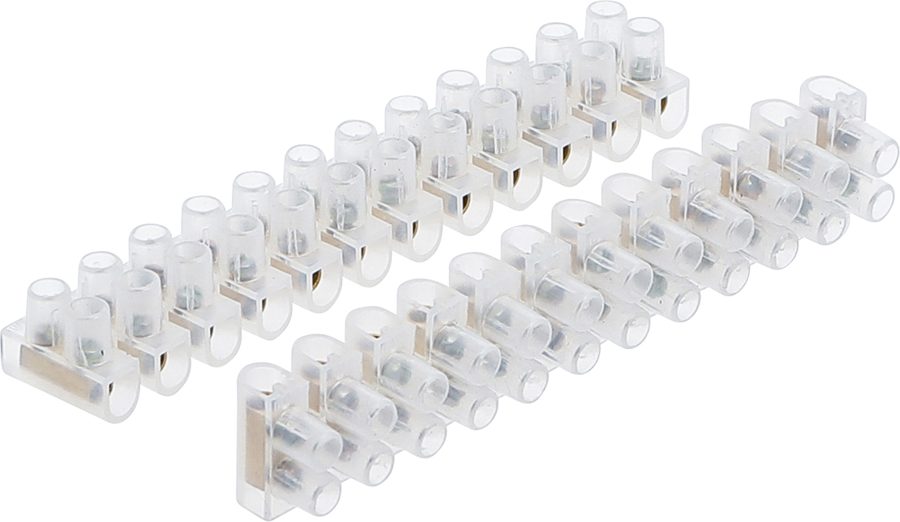 Spīduma termināļi | 2,5 mm² | 3 ampēri | 2 gabali | 12 bloks