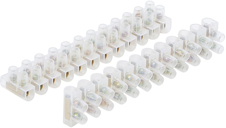 Spīduma termināļi | 4,0 mm² | 6 ampēri. | 2 gabali | 12 bloks