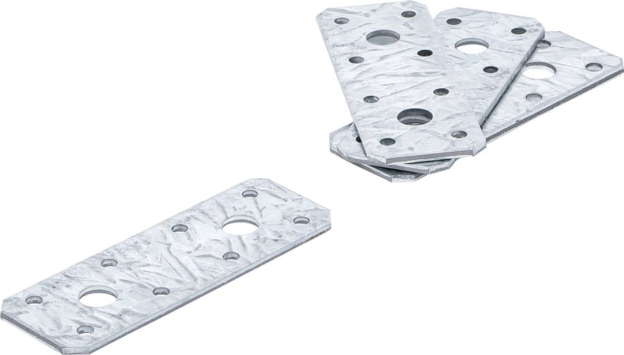Flachverbinder | 100 x 35 x 2 mm | 4-tlg.