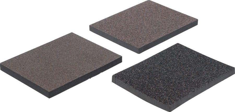 Slīpēšanas sūkļa komplekts | K 46, 80, 120 | 3 gab.