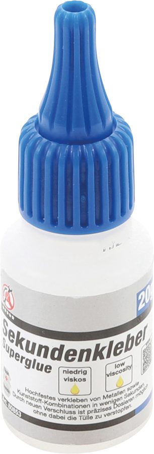 Superlīme | zema viskozitāte | Pudele 20g