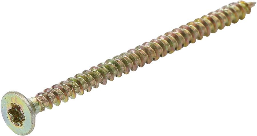 Universālas skrūves | T-profils (Torx) T20 | 4,0x60 mm | 100 gab