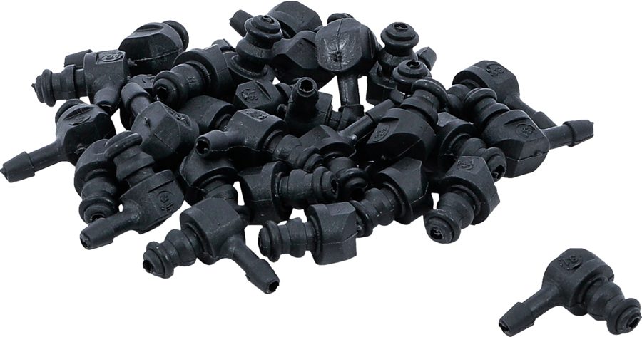 Plastmasas savienotāju komplekts | L-forma | 30 gab.