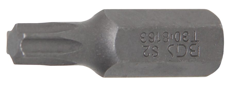 Bits | Garums 30mm | Ārējā sešstūra piedziņa 8 mm (5/16") | T veida profils (Torx) T30