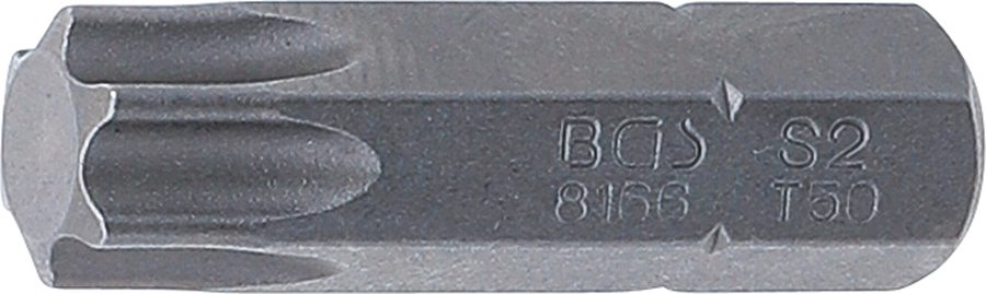 Bits | Garums 30mm | Ārējā sešstūra piedziņa 8 mm (5/16") | T veida profils (Torx) T50