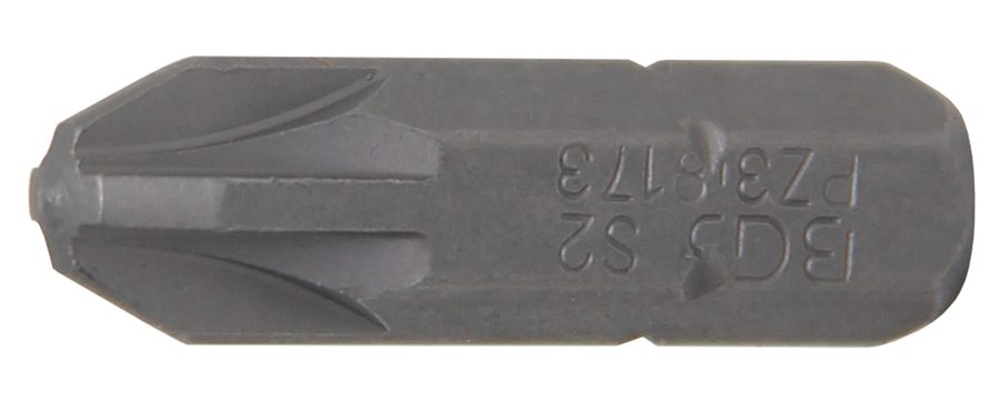 Bits | Garums 25mm | Ārējā sešstūra piedziņa 6,3 mm (1/4") | Phillips PZ3