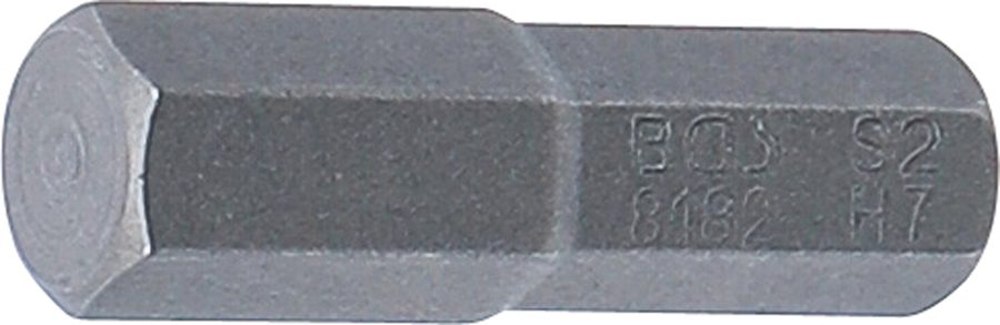 Bits | Garums 25mm | Piedziņas ārējais sešstūris 6,3 mm (1/4") | iekšējais sešstūris 7 mm