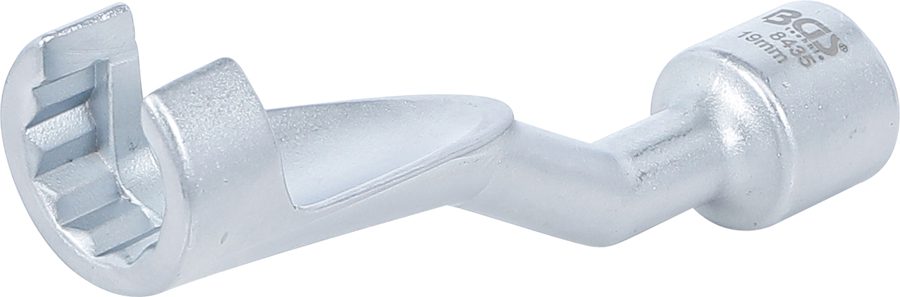 Īpaša atslēga injekcijas līnijām | priekš Mercedes-Benz | Piedziņa 12,5 mm (1/2") | SW 19 mm