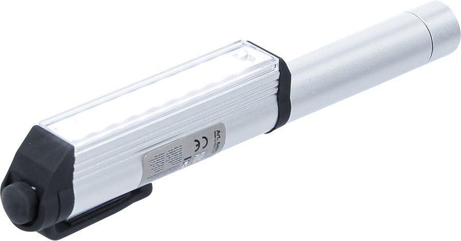 Alumīnija LED pildspalva ar 9 LED