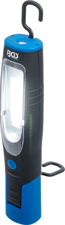 COB LED darbnīcas gaisma ar magnētu un āķi