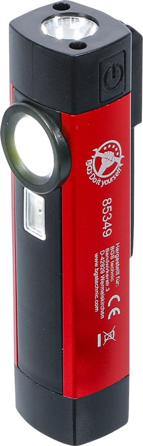 COB-LED / UV-Alumīnijs-Handleuchte | 1 W