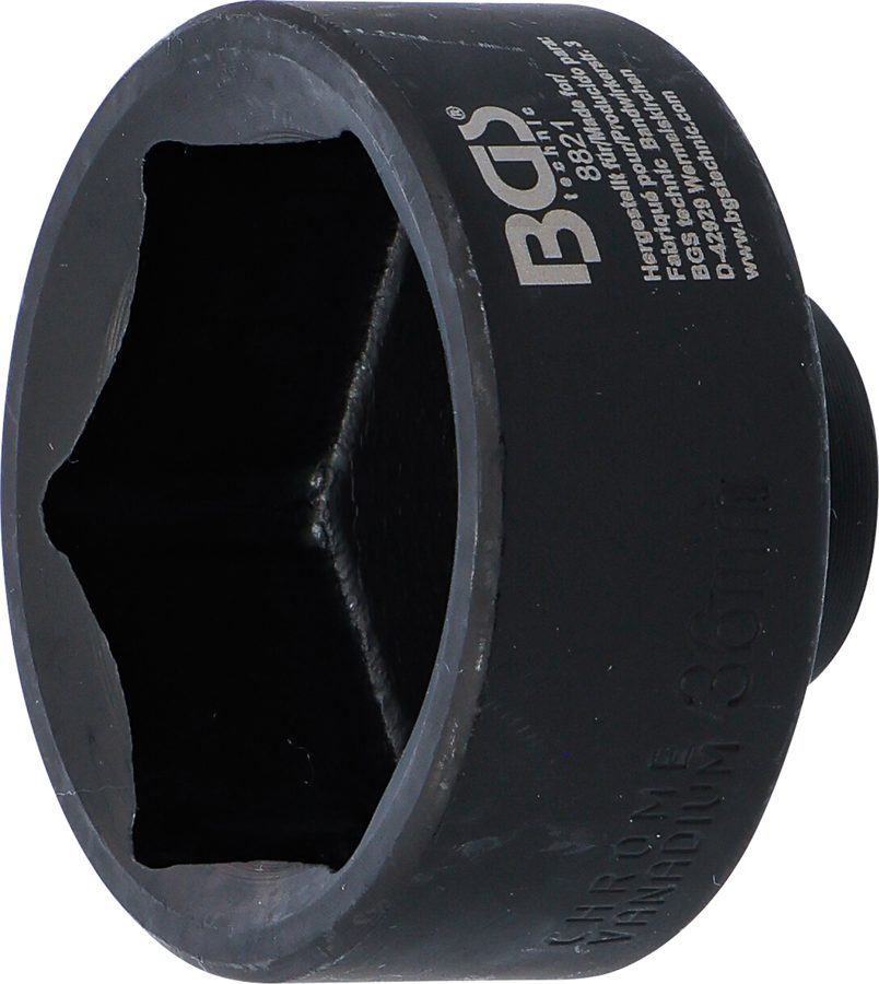 Eļļas filtra uzgriežņu atslēga | Sešstūris | priekš Ø 36 mm | priekš Audi, BMW, Ford, MAN, Mercedes-Benz, Opel, VW