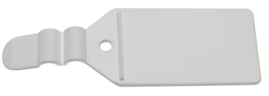 Cenu zīme, plastmasas | 40x27mm