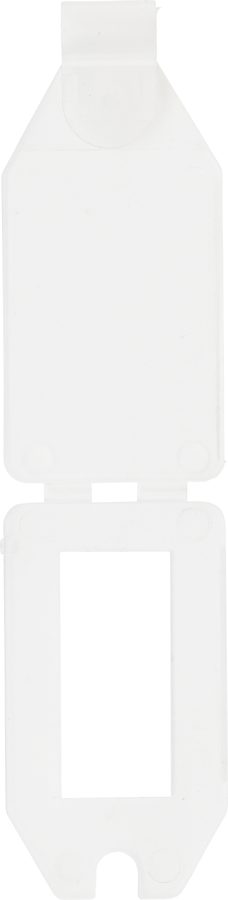 Cenu zīme, plastmasas | 40x27mm