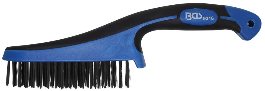 Stiepļu suka ar plastmasas rokturi | 282 mm