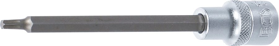 Uzgaļu ieliktnis | Garums 140mm | Iekšējā kvadrātveida piedziņa 12,5 mm (1/2") | T veida profils (Torx) T27