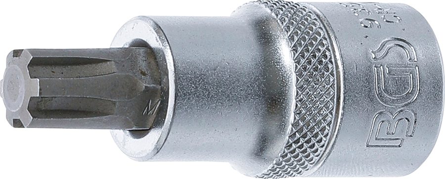 Uzgaļu ieliktnis | Iekšējā kvadrātveida piedziņa 12,5 mm (1/2") | Ķīļa profils (Ribe) M10.3