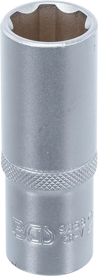 Uzgriežņu atslēgas ieliktnis Super Lock, dziļš | Piedziņas iekšējais kvadrāts 12,5 mm (1/2") | SW 20 mm