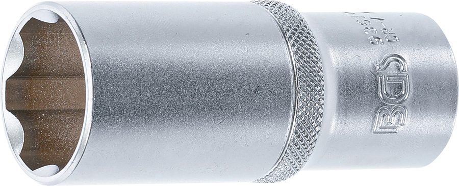 Uzgriežņu atslēgas ieliktnis Super Lock, dziļš | Piedziņas iekšējais kvadrāts 12,5 mm (1/2") | SW 24 mm