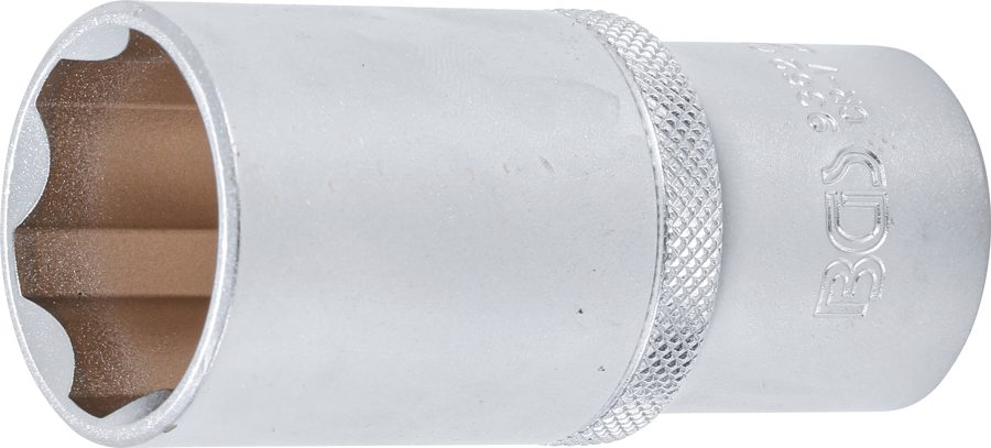 Uzgriežņu atslēgas ieliktnis Super Lock, dziļš | Piedziņas iekšējais kvadrāts 12,5 mm (1/2") | SW 27 mm