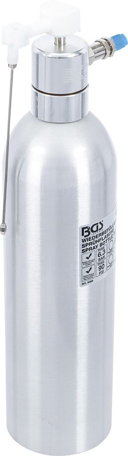 Saspiesta gaisa smidzināšanas pudele | Alumīnija versija | 650 ml