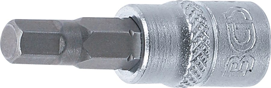 Uzgaļu ieliktnis | Piedziņas iekšējais kvadrāts 6,3 mm (1/4 collas) | iekšējais sešstūris 5,5 mm