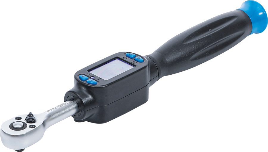 Digitālā griezes momenta atslēga | Izejas ārējais kvadrāts 6,3 mm (1/4") | 6–30 Nm