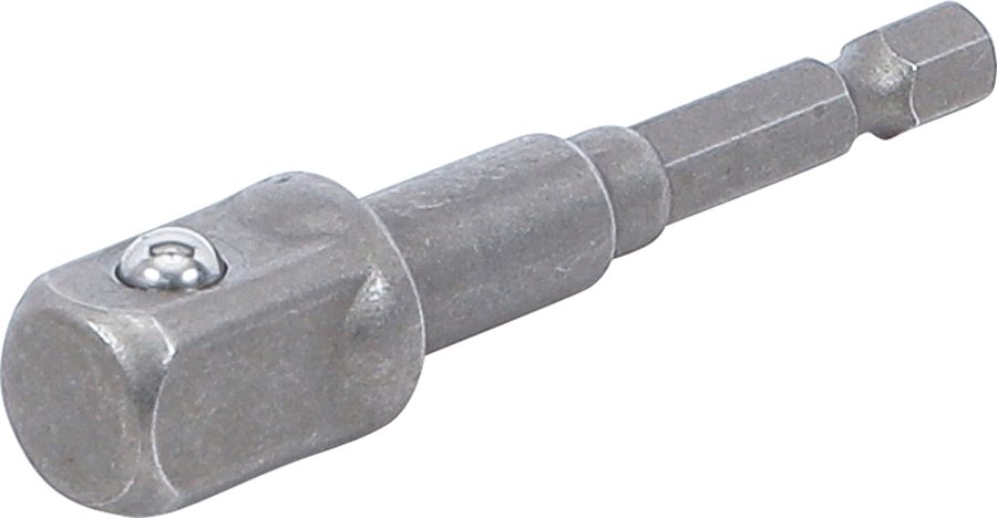 Adapteris urbjiem | Piedziņas ārējais sešstūris 6,3 mm (1/4 collas) / izejas ārējais kvadrāts 12,5 mm (1/2 collas)