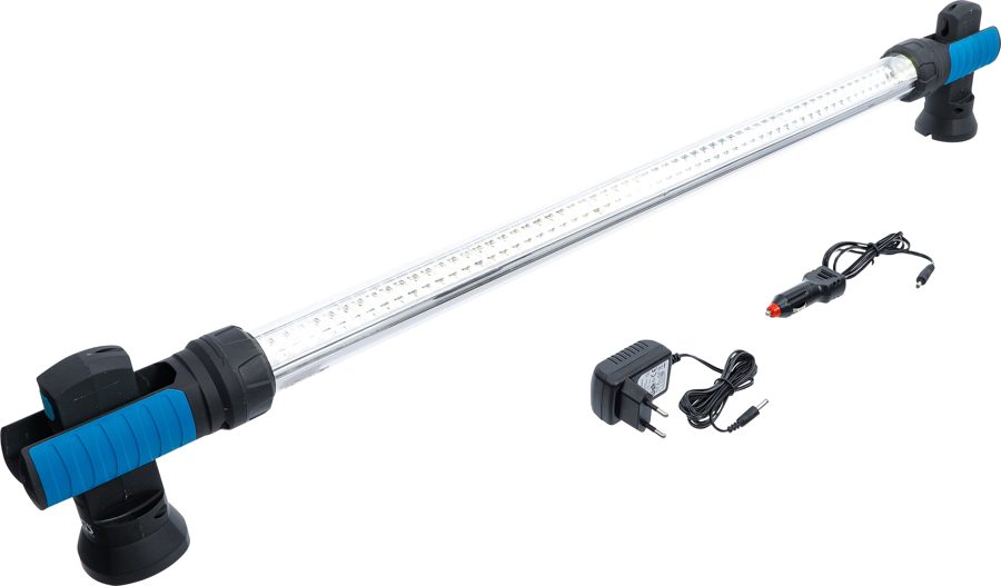 LED motora pārsega apgaismojums ar akumulatoru