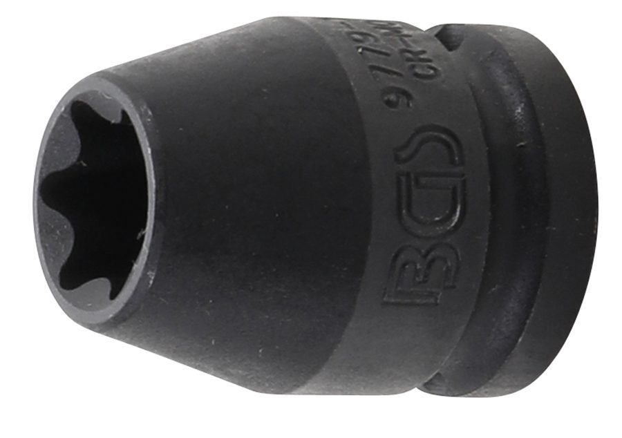 Triecienkontakta uzgriežņu atslēgas ieliktnis E-profils | Piedziņas iekšējais kvadrāts 12,5 mm (1/2") | SW E18