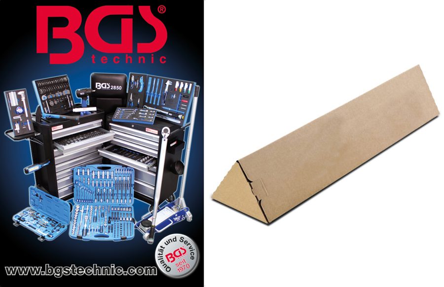BGS® plakāts kartona kārbā | DIN A1