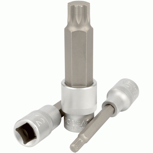 Muciņa ar uzgali Spline 1/2"