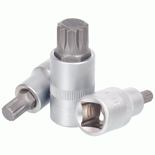 Muciņa ar uzgali Spline 1/2"