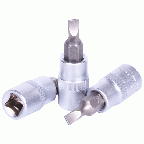 Muciņa ar ieliktni Slotted 1/4"