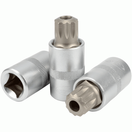 Muciņa ar uzgali Spline ar caurumu 1/2"