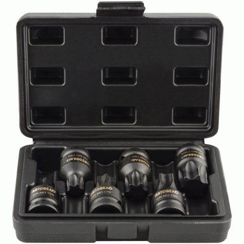 Torx® 1/2" triecienmuciņu komplekts