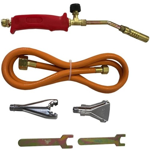 gāzes deglis ar šļūteni 1,5 m, uzgalis 60 mm, jauda 20 kW, 1250-1800, DEGET