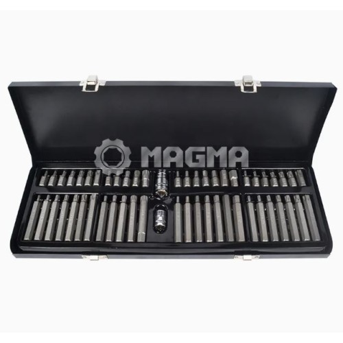 Zobratu komplekts 54 pr.Torx®, Spline un HEX .MAGMA