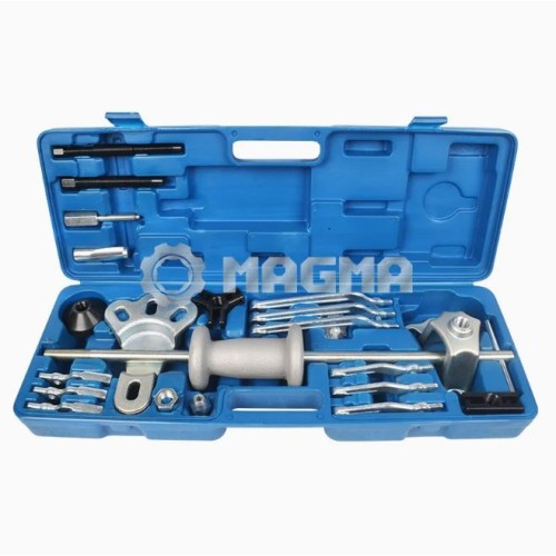 26 reverso āmuru komplekts ar piederumiem plastmasas futrālī , MAGMA, MG50139B